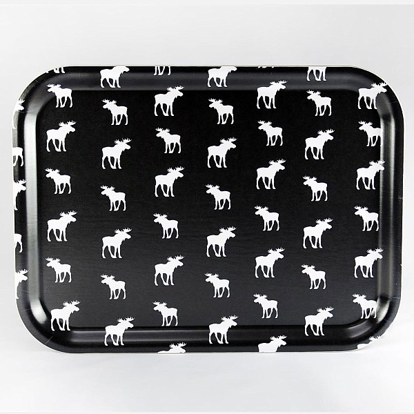 Bricka Många Älgar