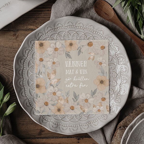 Majas Servietten Vänner