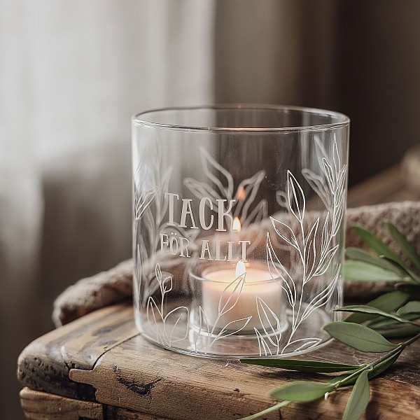 Majas Kerzenhalter Tack för allt