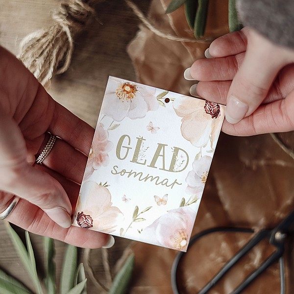Geschenkkarte Glad Sommar