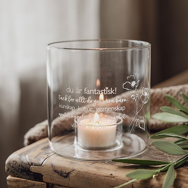 Majas Kerzenhalter Tack för allt