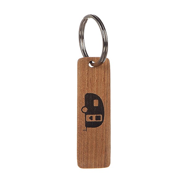 Key Ring Teak - Caravan