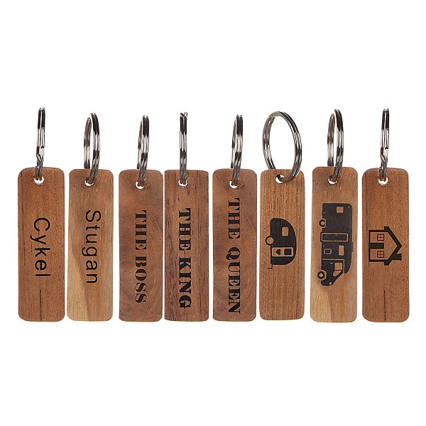 Nyckelring Teak - Husbil
