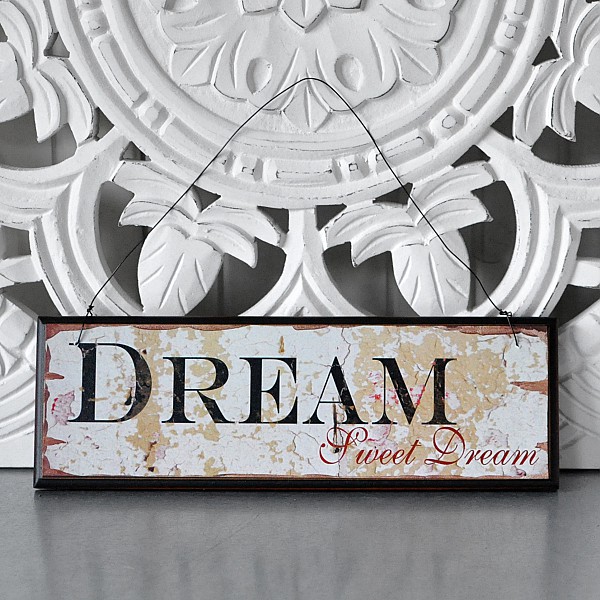 Wooden Sign Dream Sweet Dream
