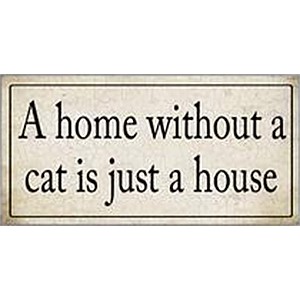Magnet Ein Zuhause ohne Katze