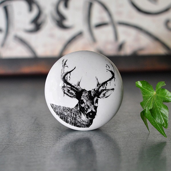 Porcelain Knob Deer