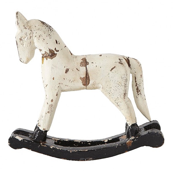 Rocking Horse TROJA XS - White