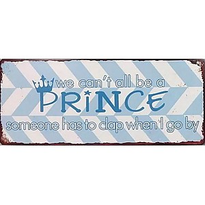 Plåtskylt Prince