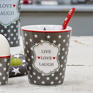 Happy Mug LIVE LOVE LAUGH