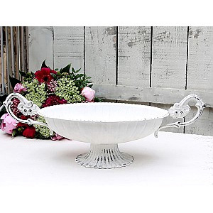 Urna i metall med handtag