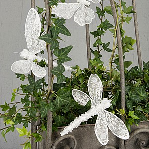 Trollslända med pärlor och clips