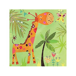 Servetter glad Giraff