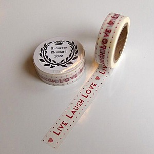 Washitejp Live Laugh Love