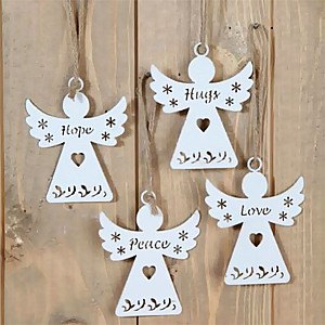 Änglar Hope Hugs Peace Love