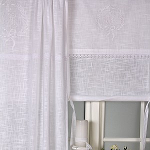 Roman Blind Emmy White