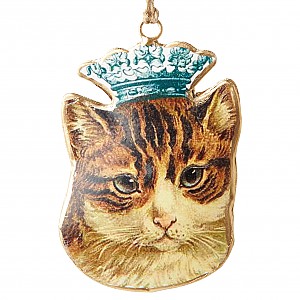 Katt med krona