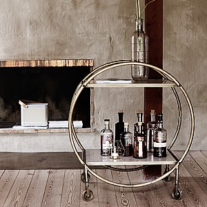 Serveringsvagn Marmor