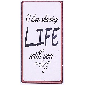 Magnet I love sharing life with you