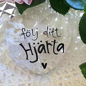 Glashjärta Följ ditt hjärta