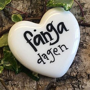 Porslinshjärta Fånga dagen