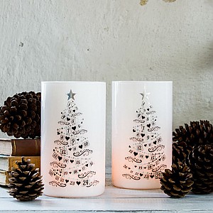 Ljuslykta Calendar Trees