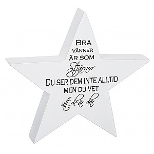 Stjärna Bra vänner är som stjärnor