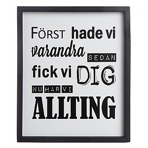 Tavla Först hade vi varandra