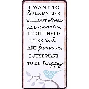 Magnet I just want to be happy