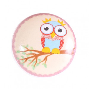 Knopp Uggla på gren