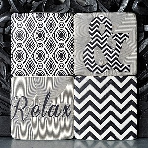 Glasunderlägg Relax