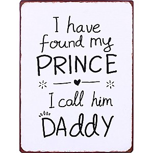 Blechschild mein Prinz Daddy