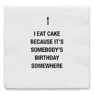 Servetter I Eat Cake