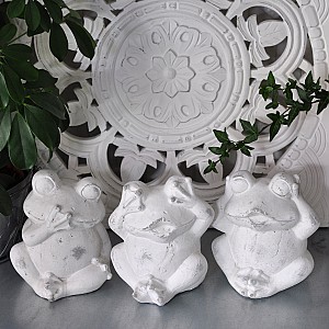 Grodor Ser inte Hör inte Talar inte