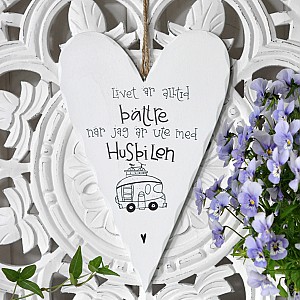 Trähjärta Husbilen