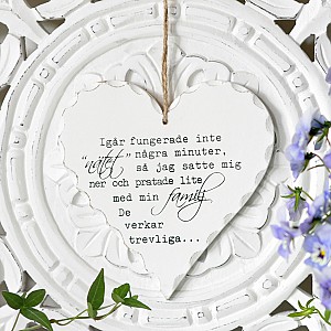 Hjärta Igår fungerade inte nätet