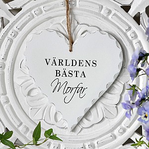 Hjärta Världens bästa Morfar