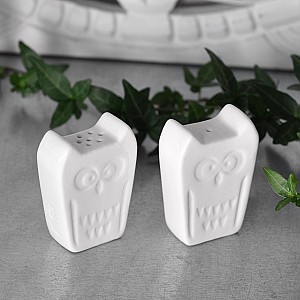 Salt- & peppar ströare Uggla