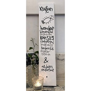 Canvastavla Kräftan