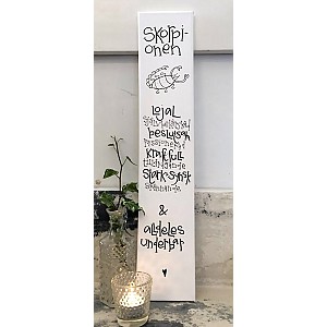 Canvastavla Skorpionen