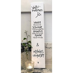 Canvastavla Vattumannen