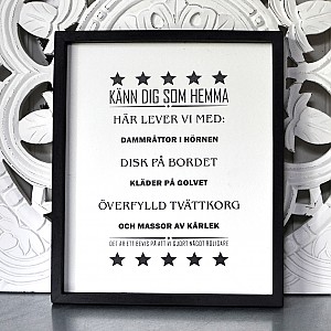 Tavla Känn dig som hemma