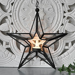 Hängande Ljuslykta Stjärna