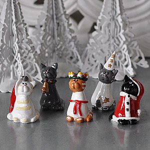 Luciatåg Katter Stort