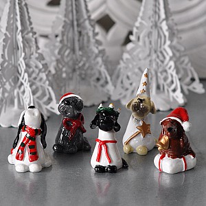 Luciatåg Hundar Stort