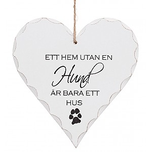 Hjärta Ett hem utan en hund