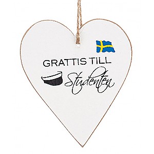 Hjärta Studenten Flagga