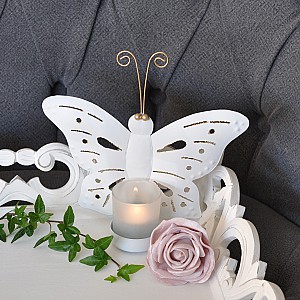 Ljuslykta Fjäril Vägg