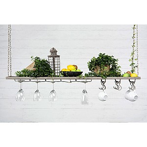 Hängande Hylla med krokar