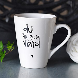 Mugg Du är guld värd