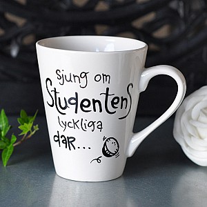 Mugg Studentens lyckliga dar
